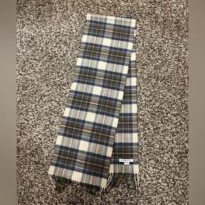 Plaid 100% Cashmere Scarf